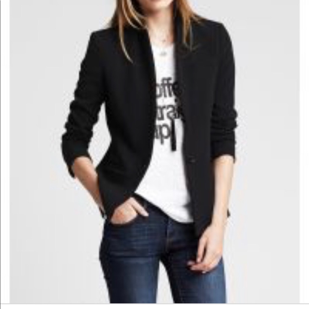 Bogo 50% Banana Republic Wool Blazer - Size 0 - image 1